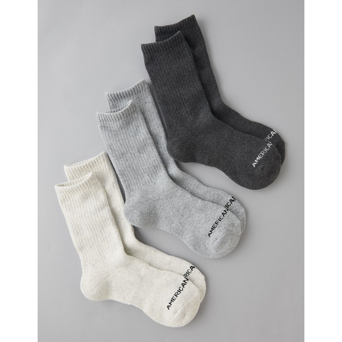 American Eagle AE Crew Socks 3-Pack