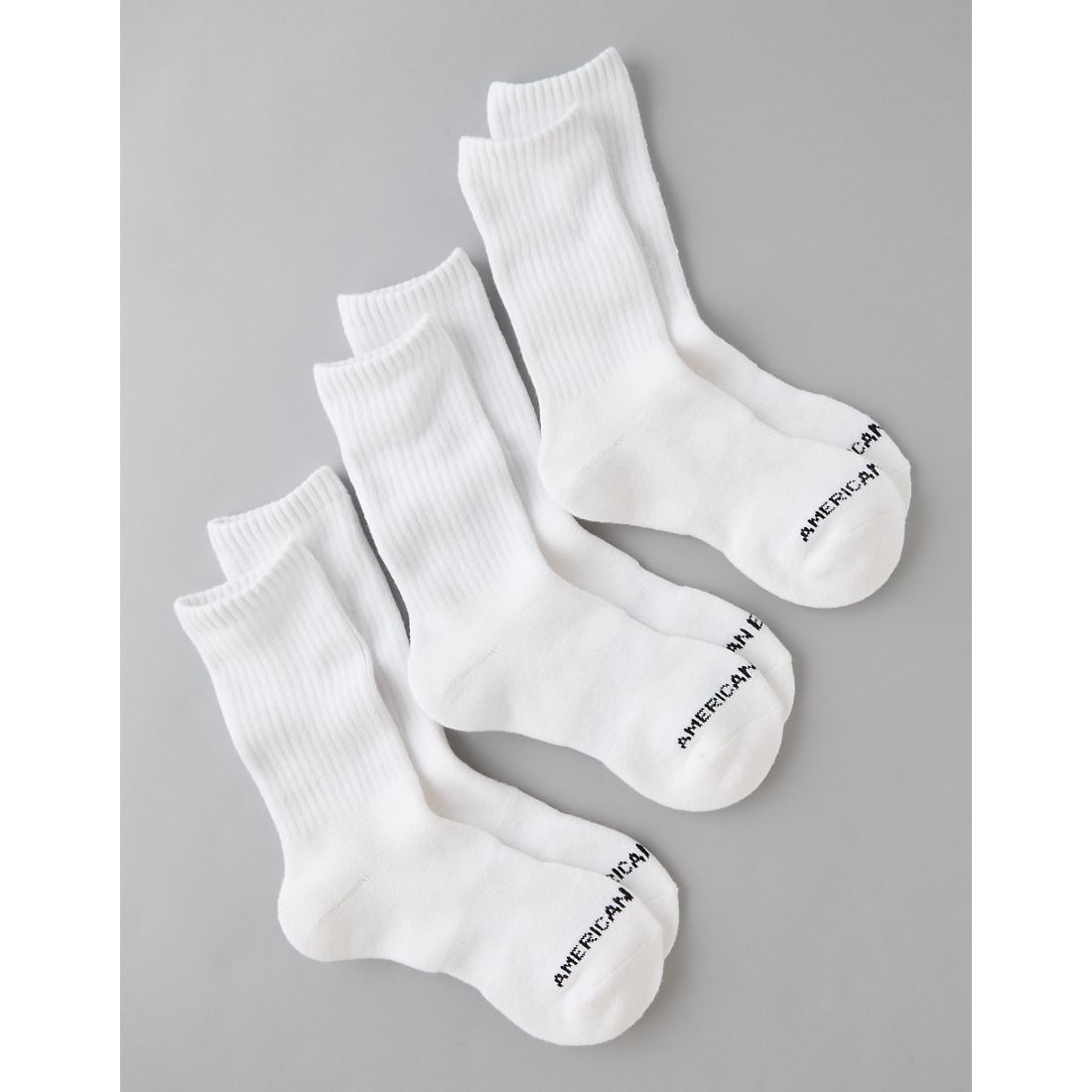 American Eagle AE Crew Socks 3-Pack