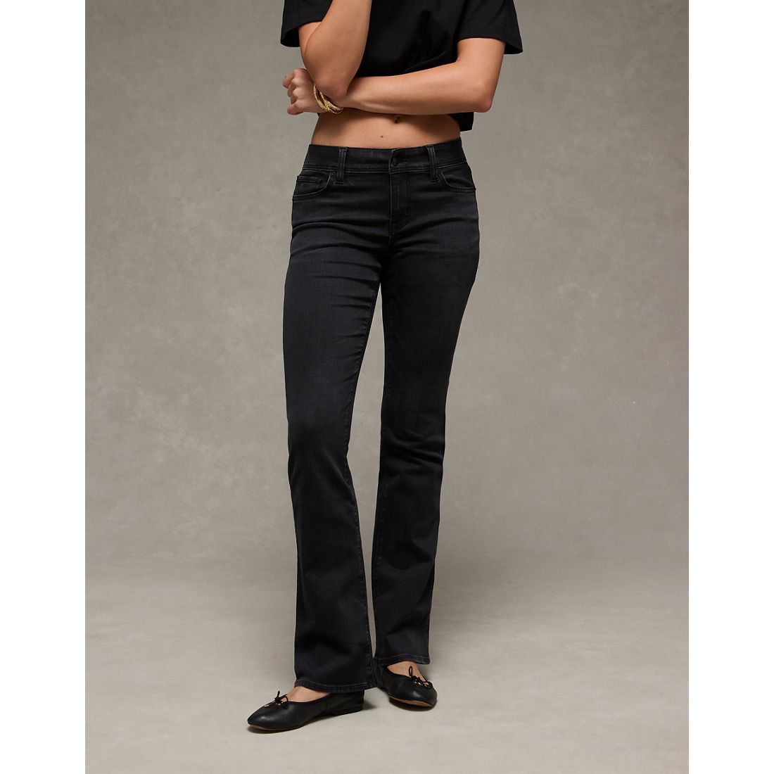 American Eagle AE Low-Rise Kick Bootcut Jean