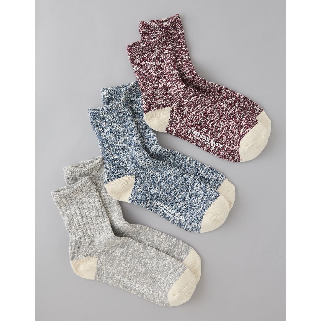 American Eagle AE Marl Camp Socks 3-Pack