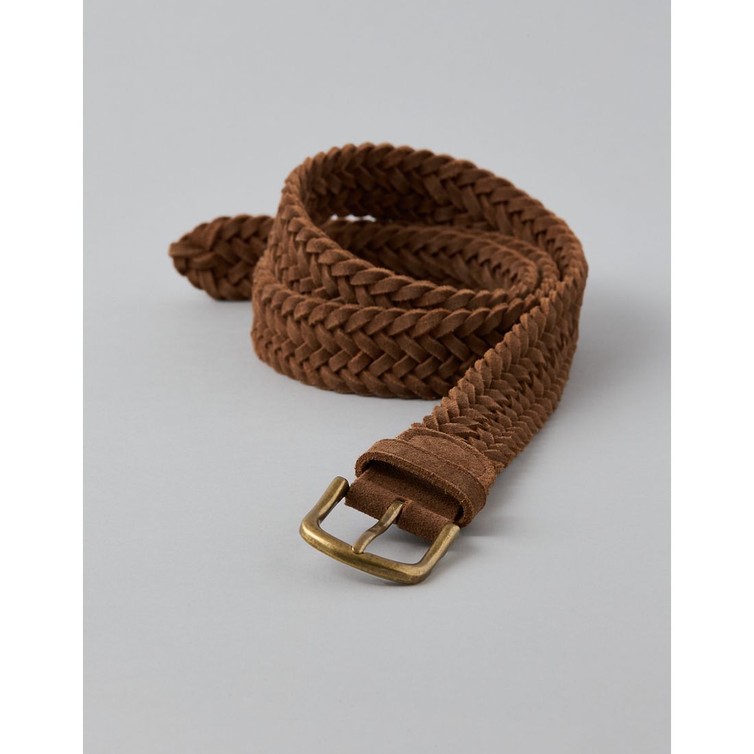 American Eagle AE Braided Suede Belt