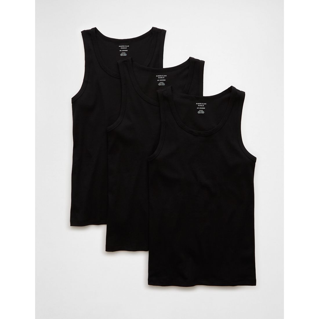 American Eagle AE Ribbed Tank Top 3-Pack