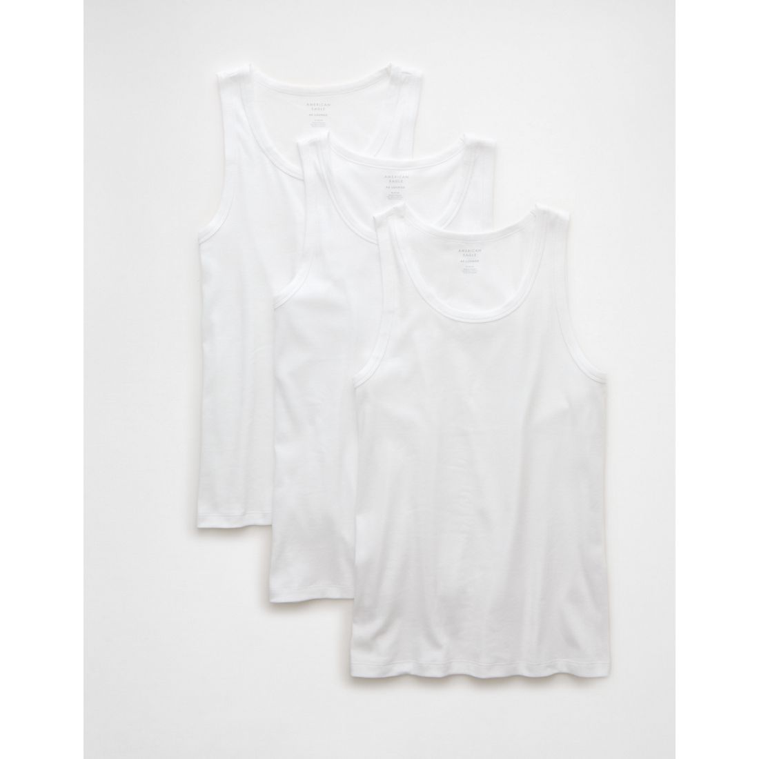 American Eagle AE Ribbed Tank Top 3-Pack