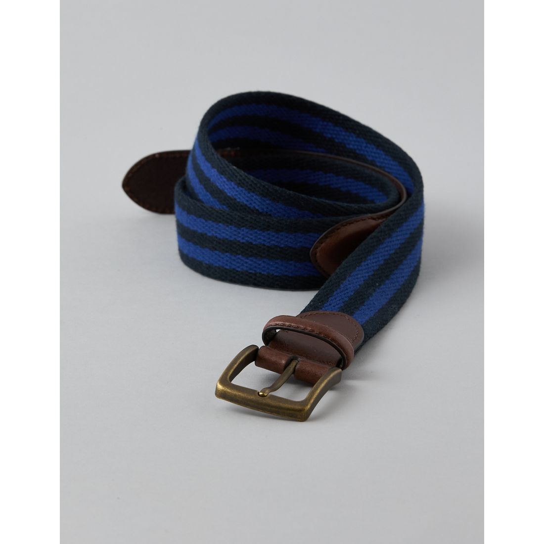 American Eagle AE Striped Web Belt