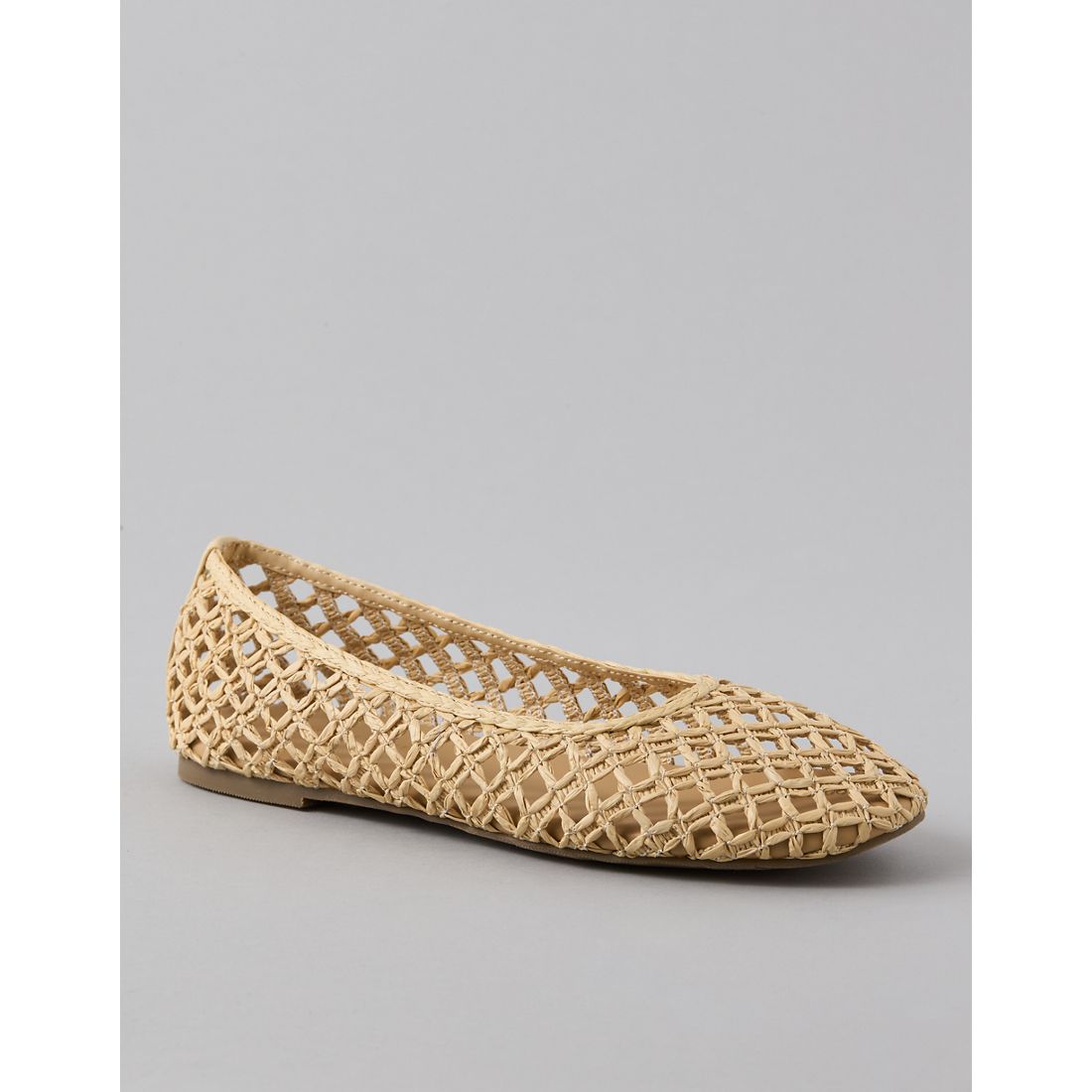 American Eagle AE Raffia Ballet Flat