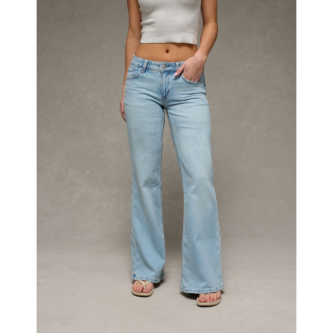 American Eagle AE Low-Rise Flare Jean