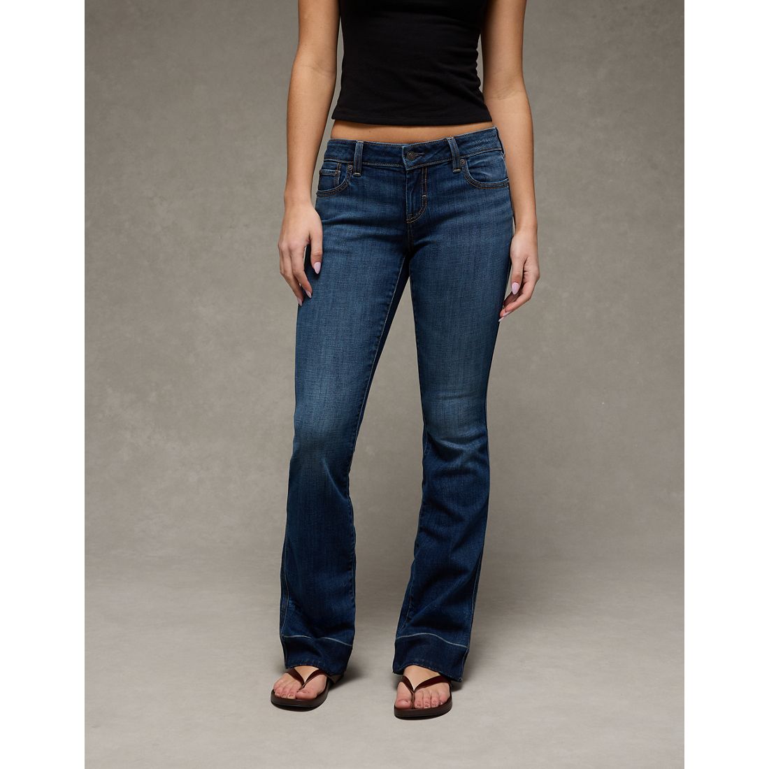 American Eagle AE Super Low-Rise Kick Bootcut Jean