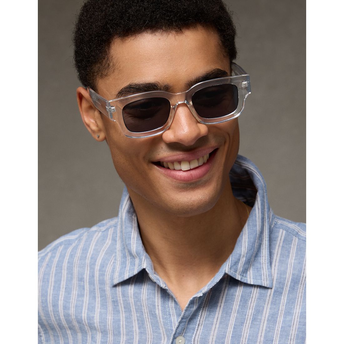 American Eagle AE Rectangular Thick Frame Sunglasses