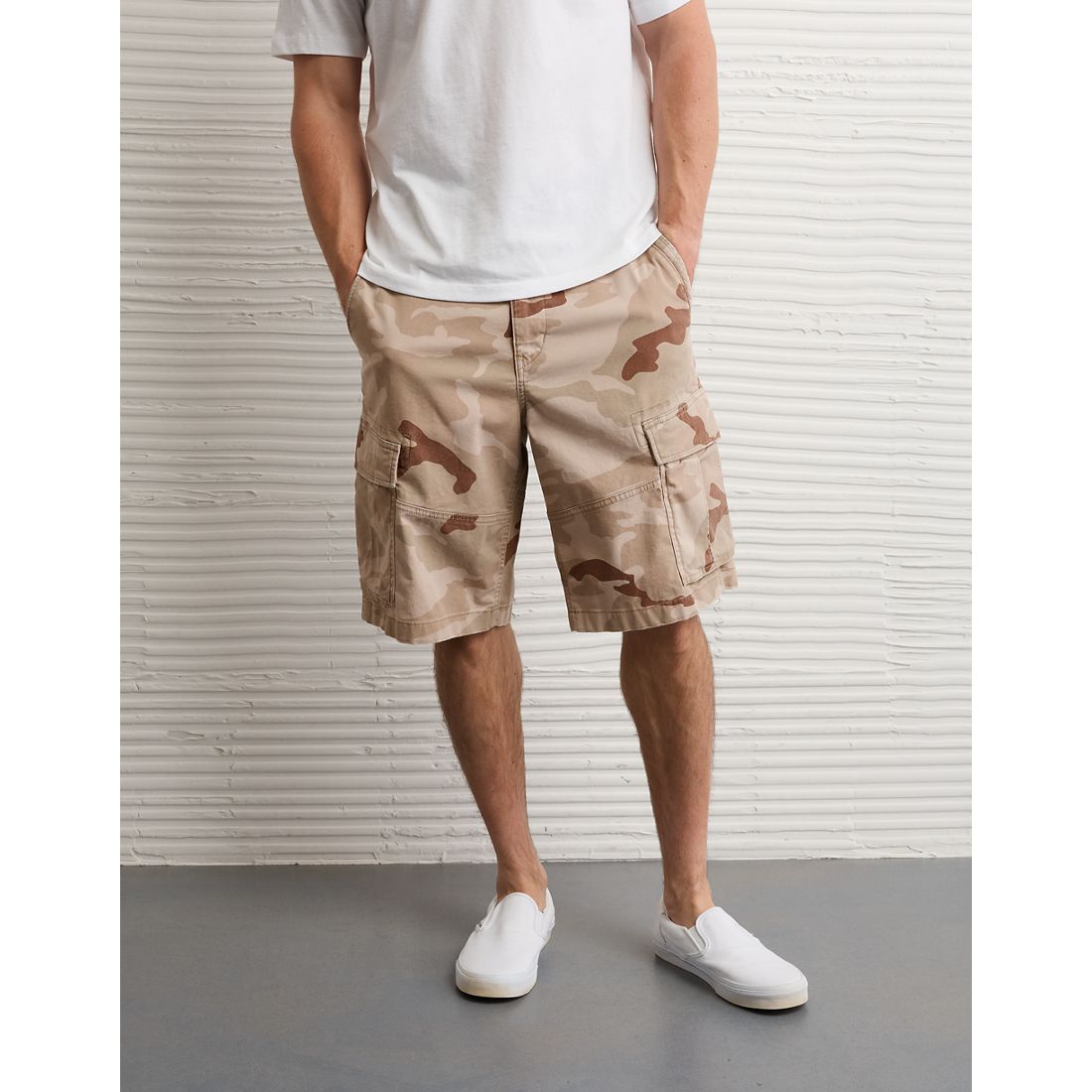 American Eagle AE 12" Flex Lived-In Cargo Short