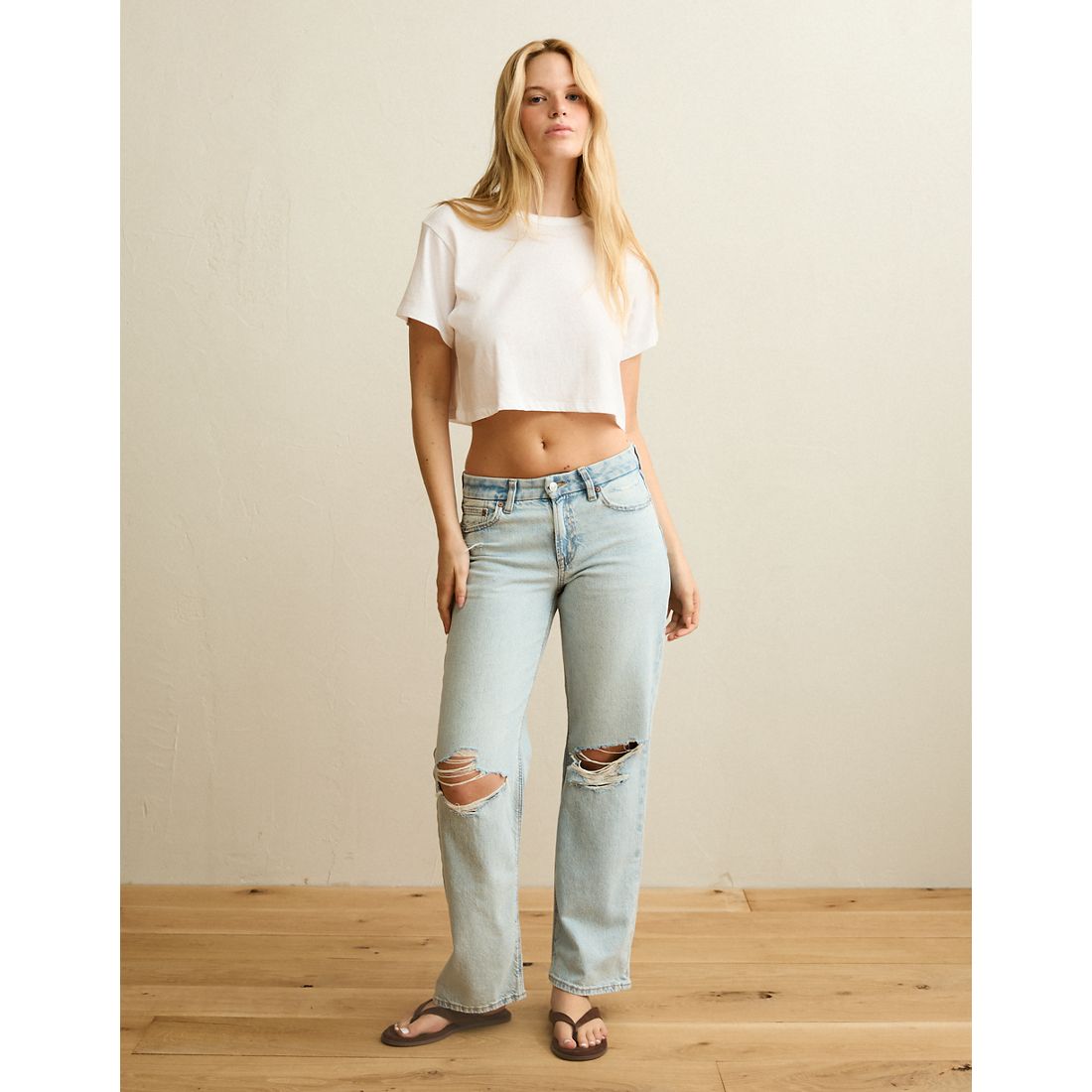 American Eagle AE Curvy High-Waisted Stovepipe Jean