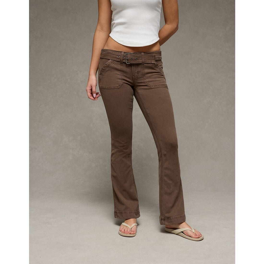 American Eagle AE Super Low-Rise Kick Boot Pant