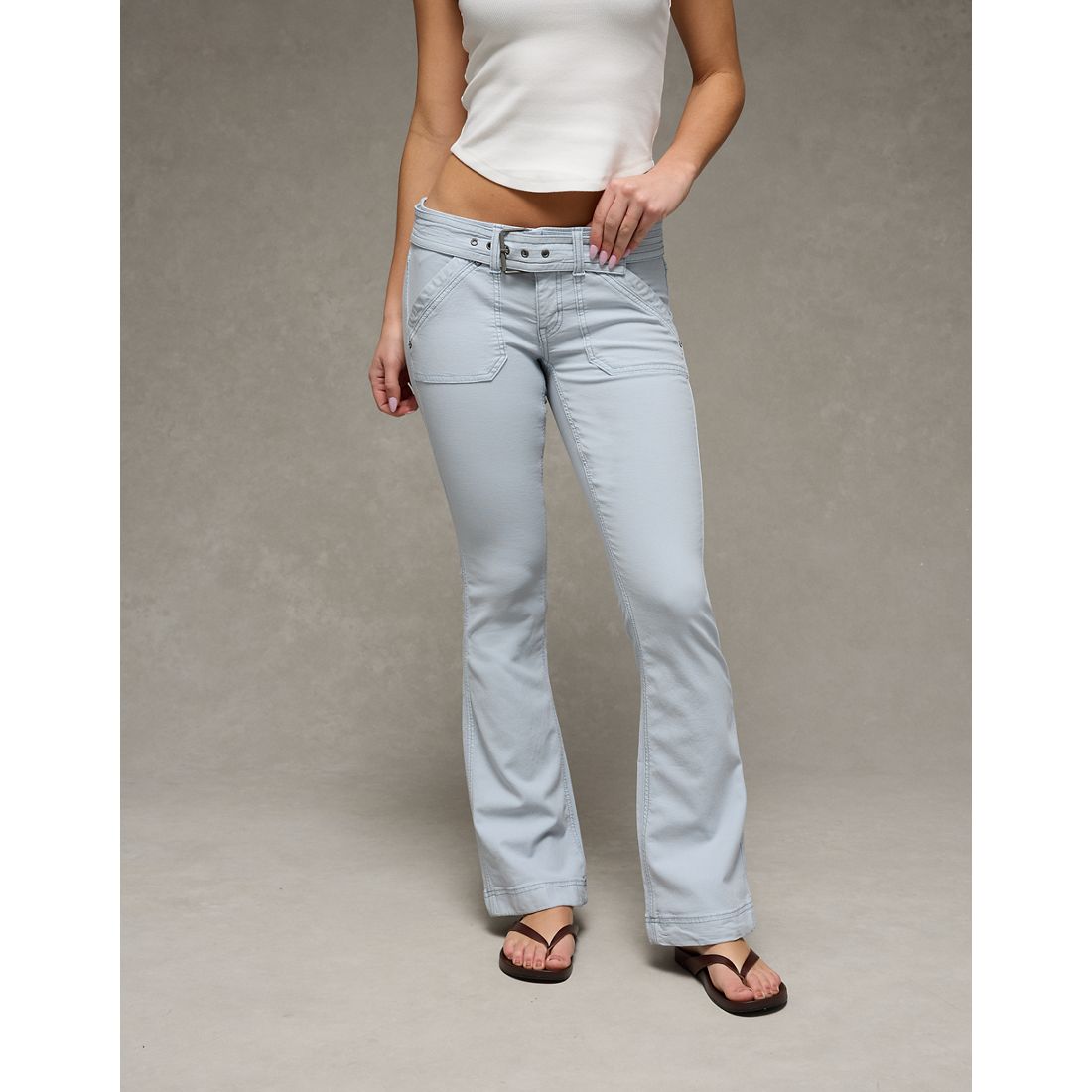 American Eagle AE Super Low-Rise Kick Boot Pant