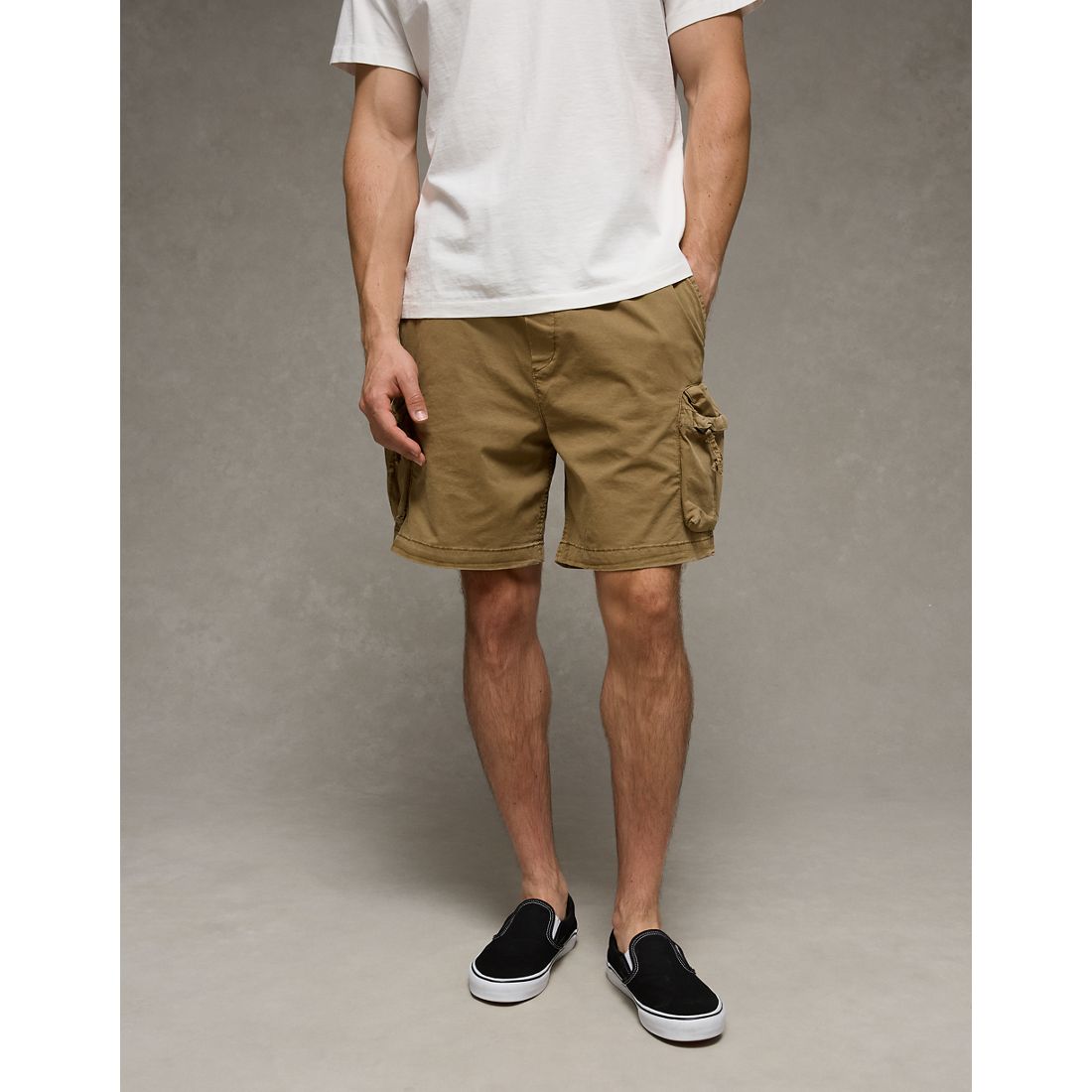 American Eagle AE 6.5" Flex Lived-In Pull-On Cargo Short