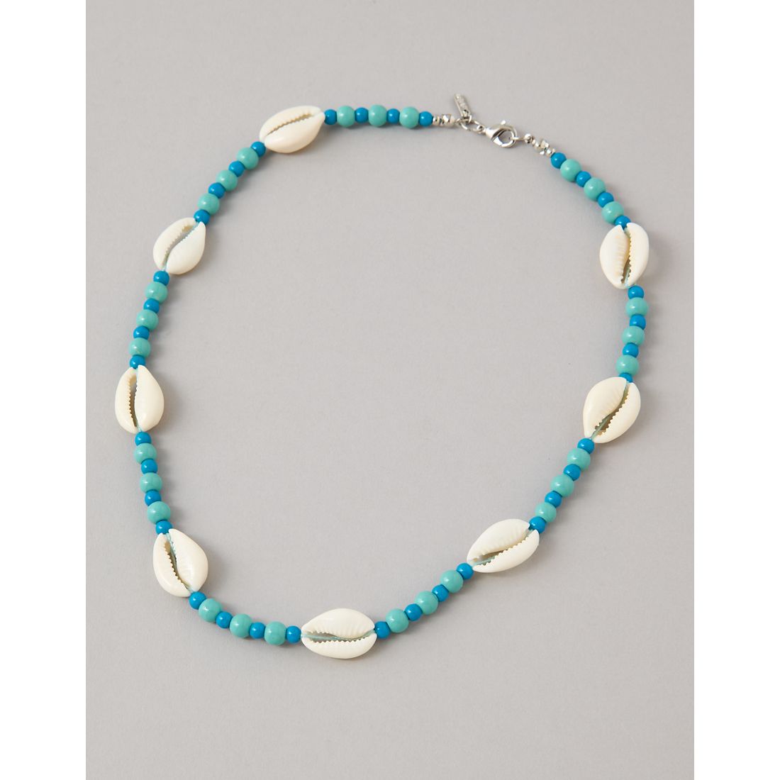 American Eagle AE Shell & Bead Necklace