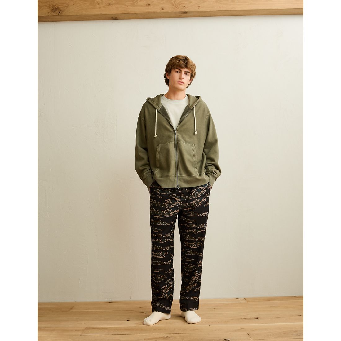 American Eagle AE Lounge Baseball Shirt