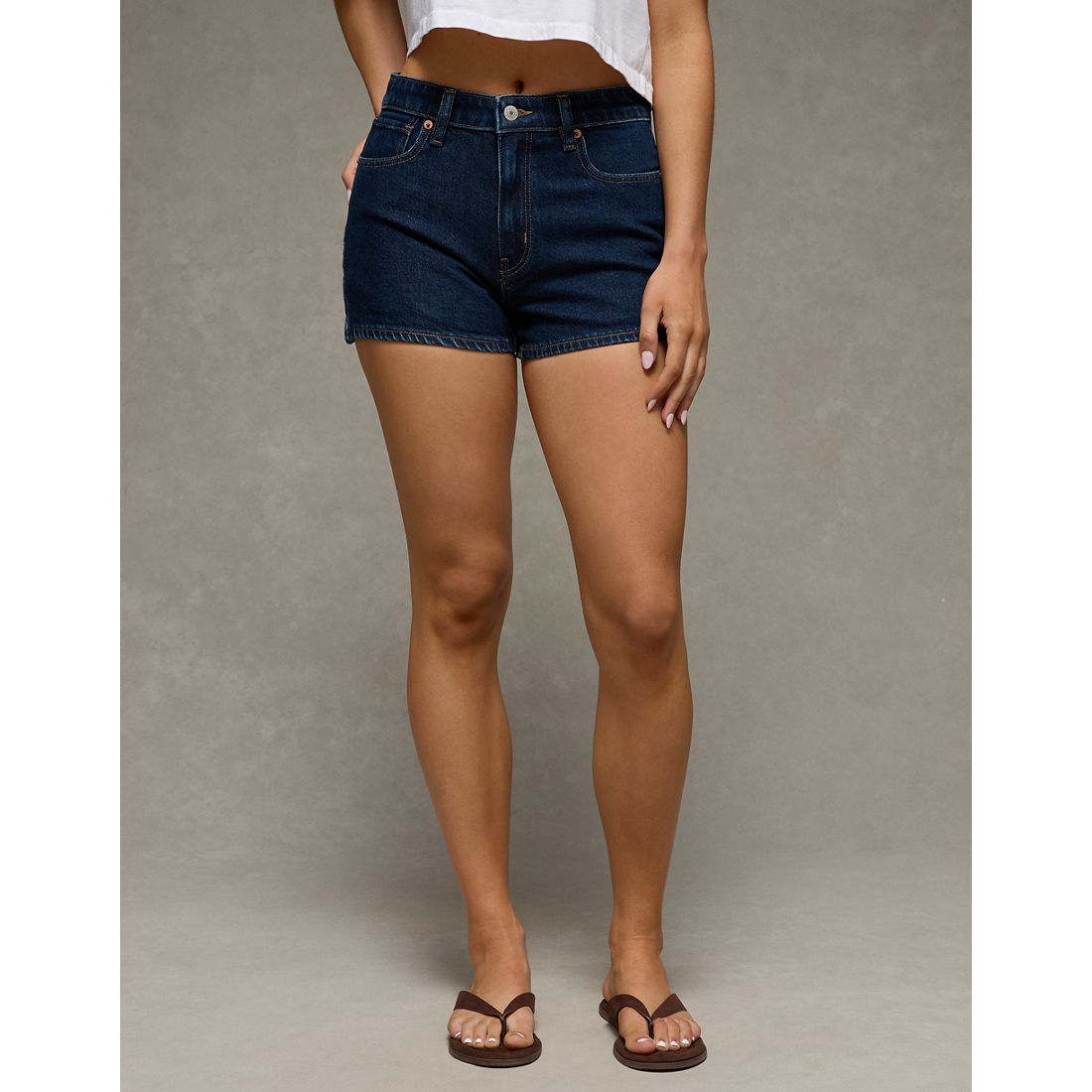 American Eagle AE Stretch Denim Mom Short