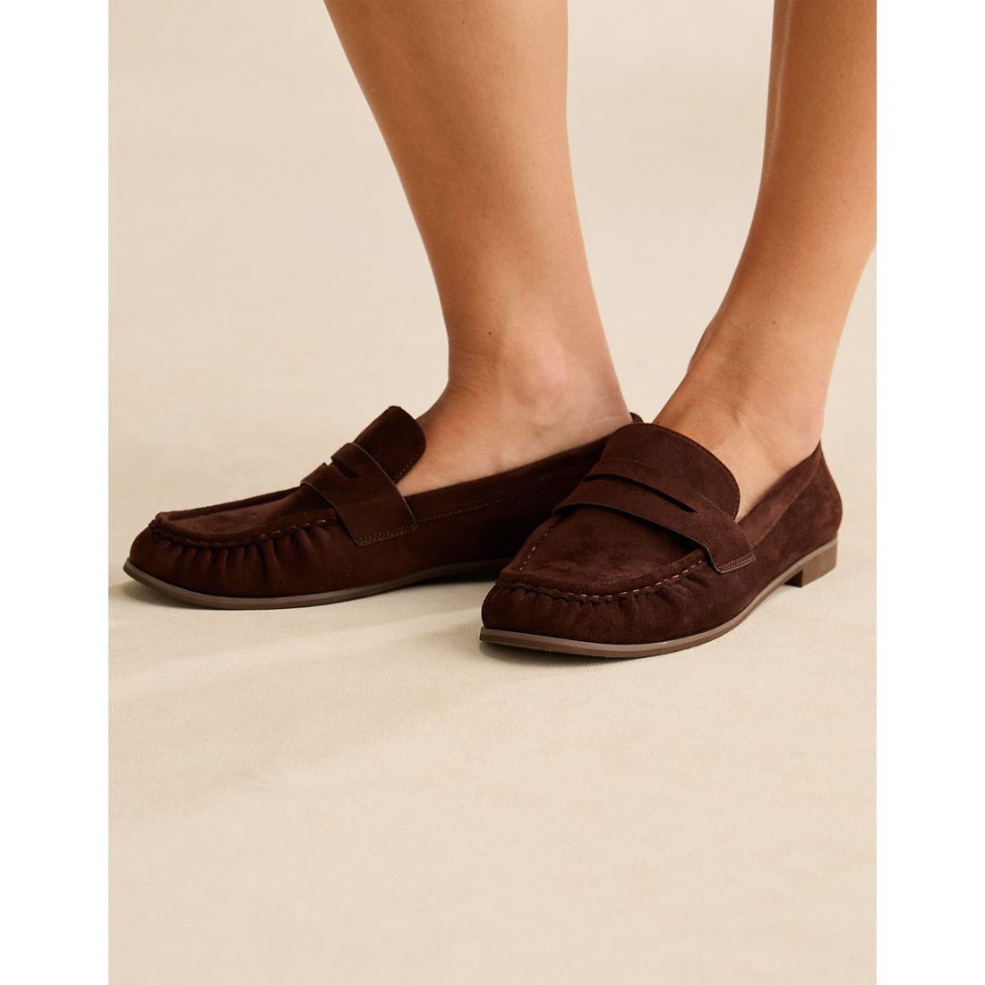 American Eagle AE Vegan Suede Pinched Loafer