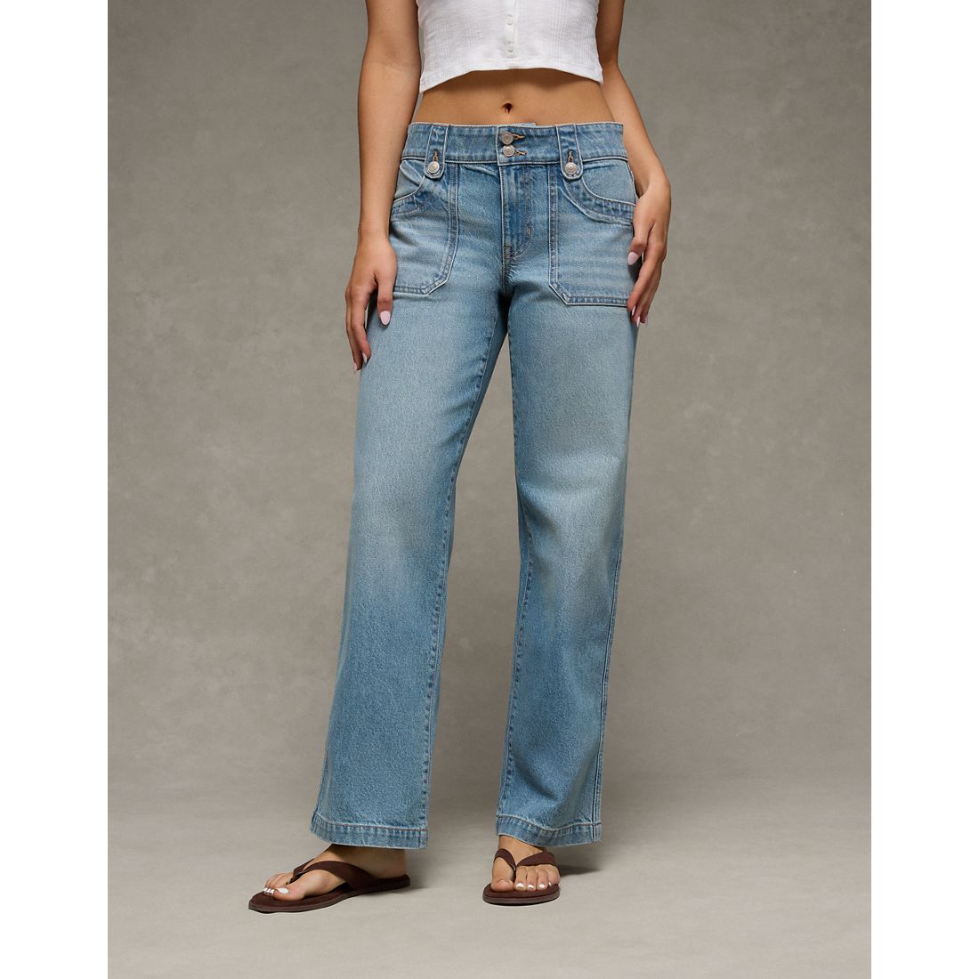 American Eagle AE High-Waisted Stovepipe Jean