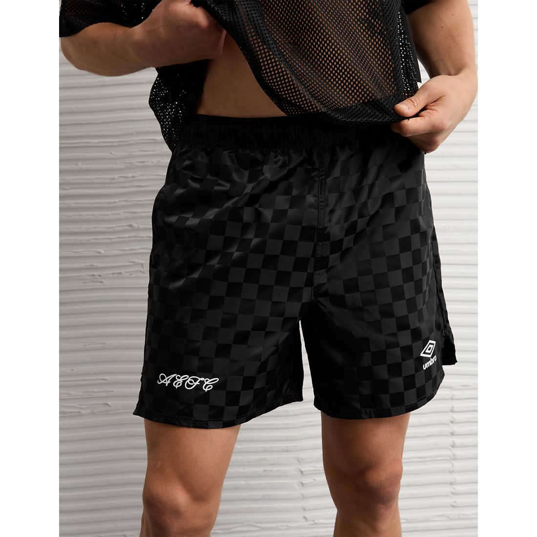 American Eagle AE x Umbro Checkerboard Short