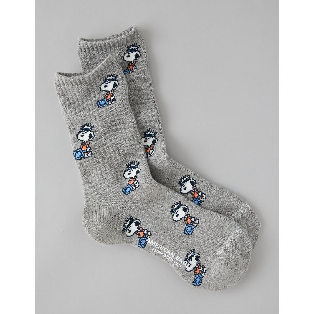 American Eagle AE Snoopy Graphic Crew Socks