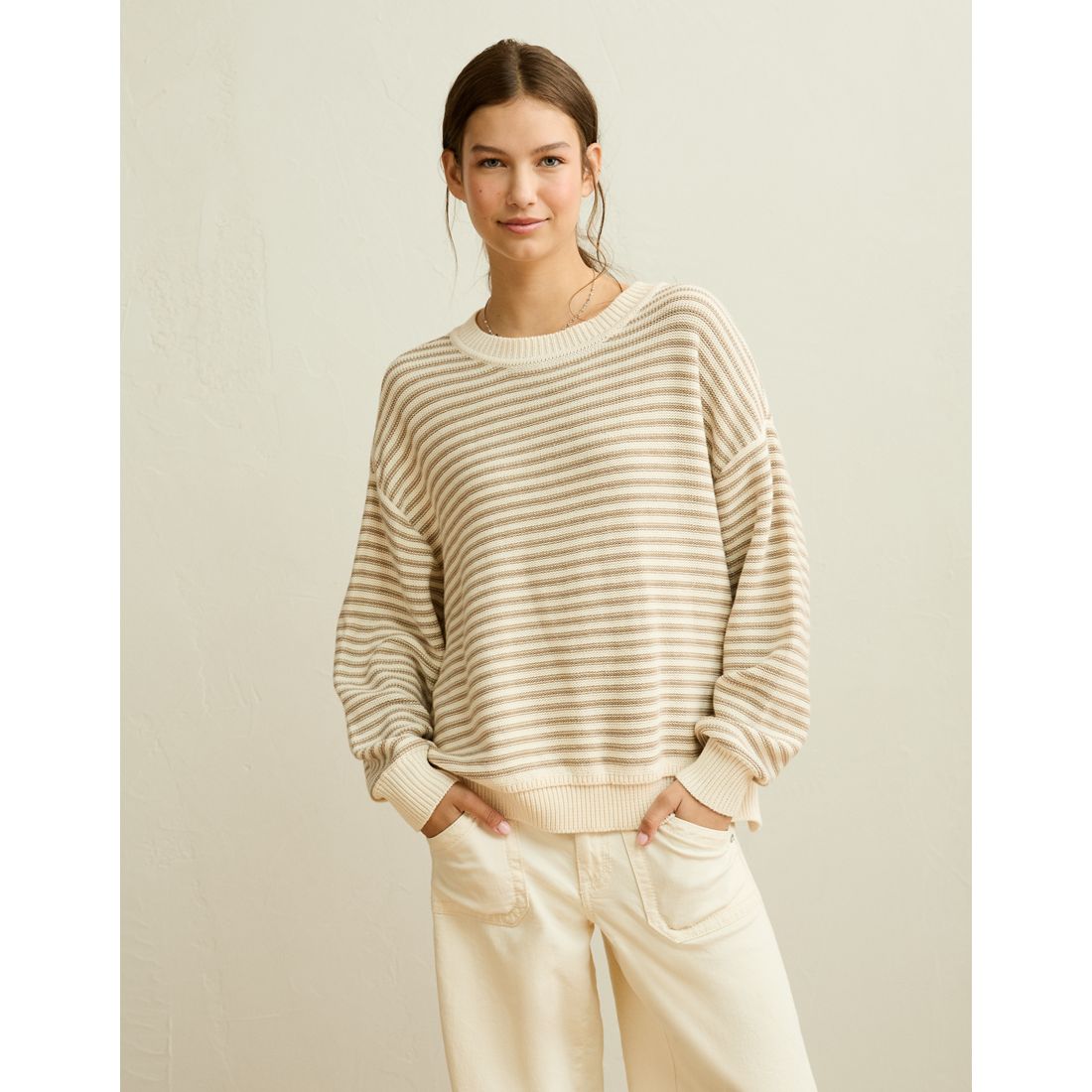 American Eagle AE Oversized Crew Neck Sweater