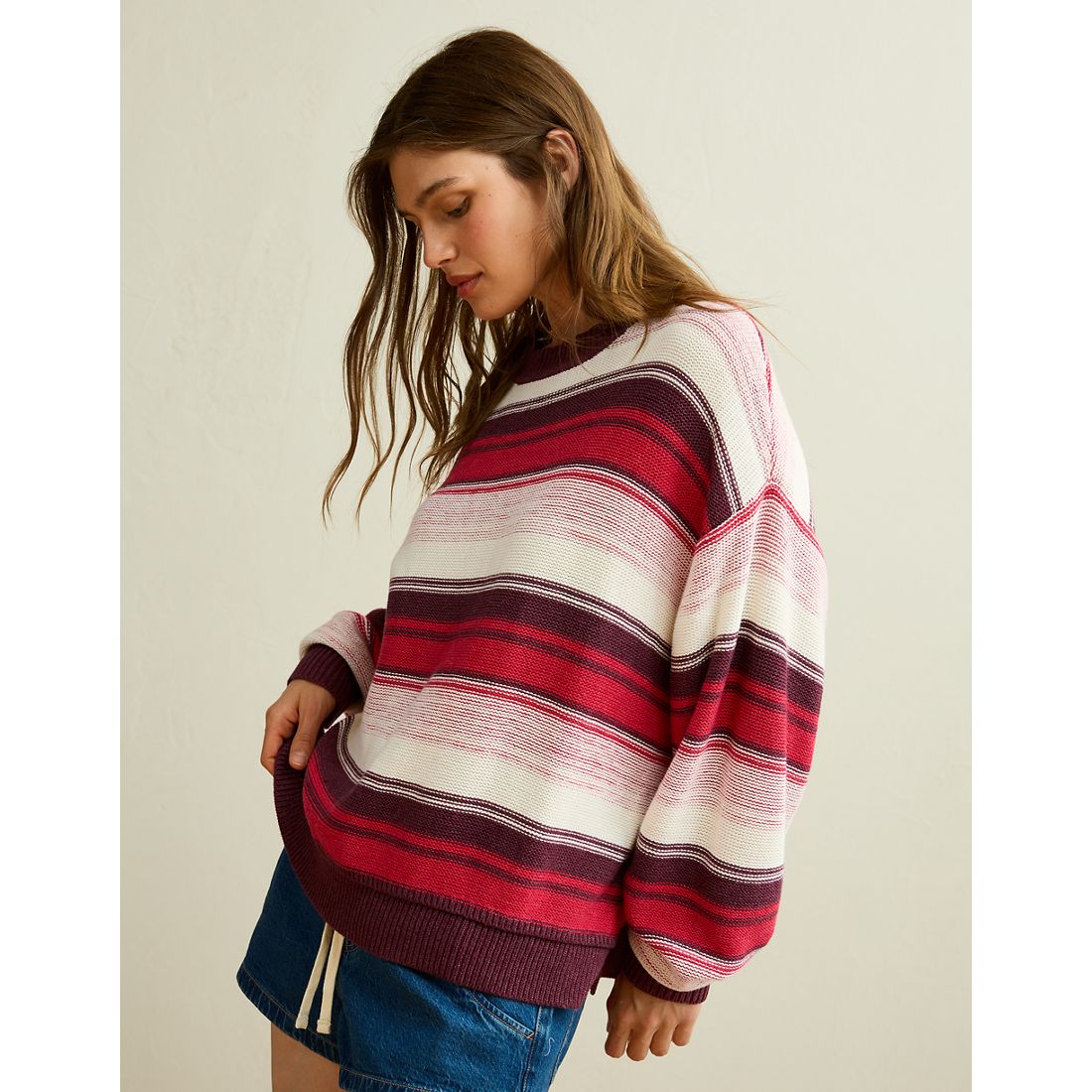 American Eagle AE Oversized Crew Neck Sweater