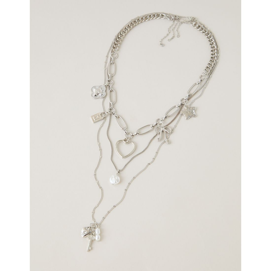 American Eagle AE Charm Necklace 3-Pack