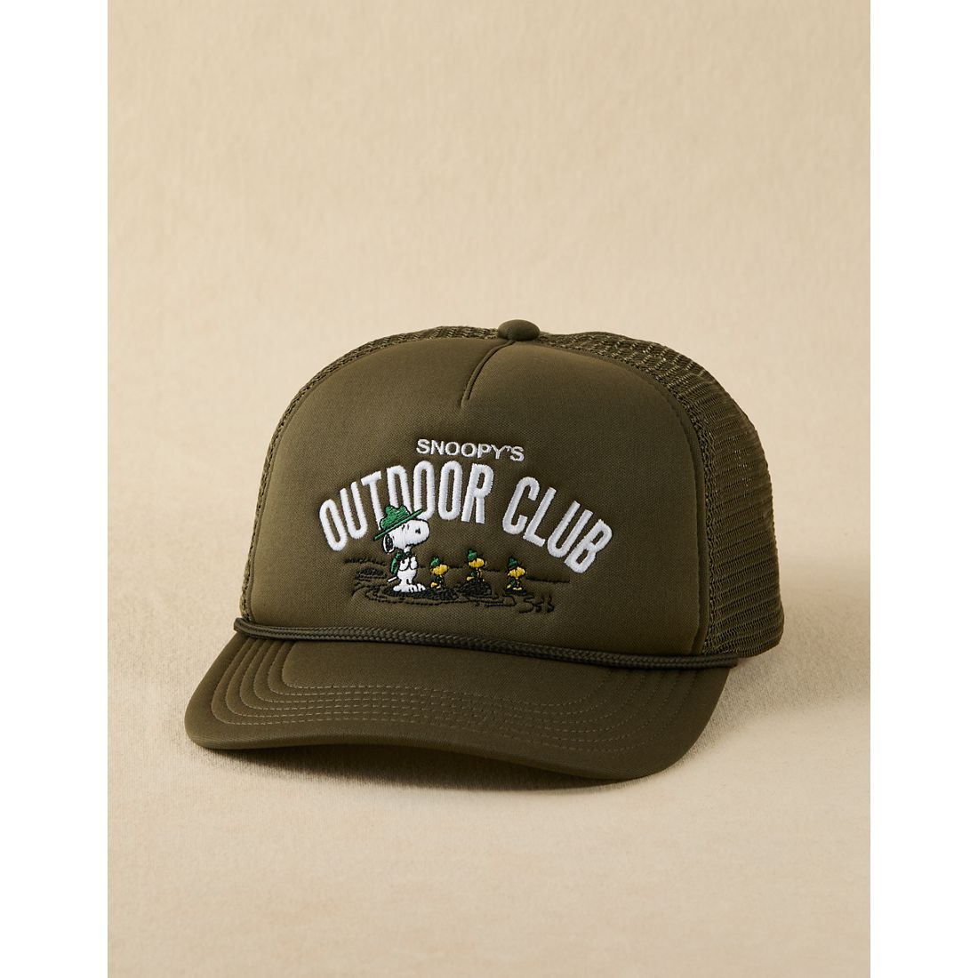 American Eagle AE Snoopy Trucker Hat