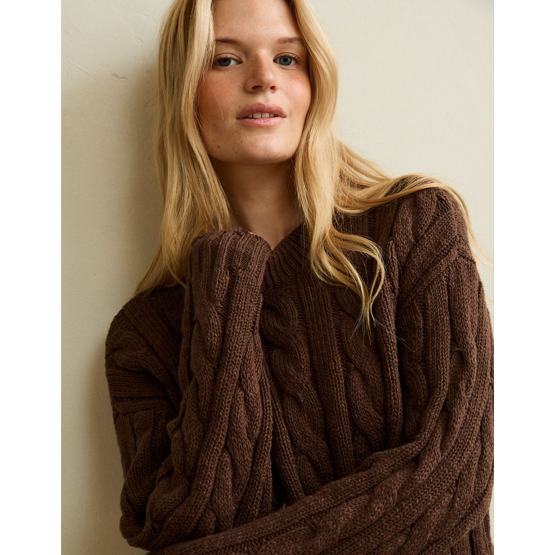American Eagle AE Cable Knit Sweater