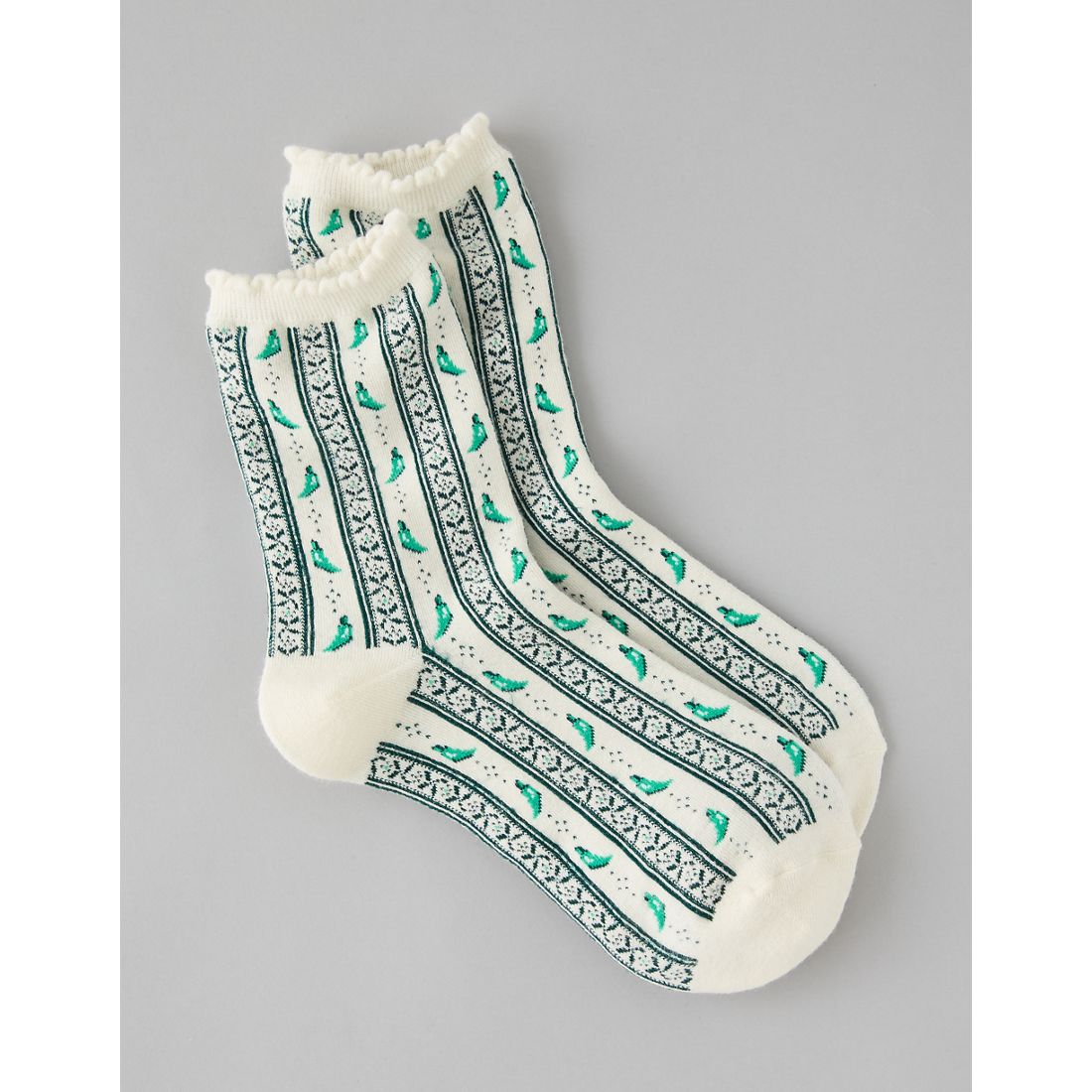 American Eagle AE Graphic Cropped Crew Socks