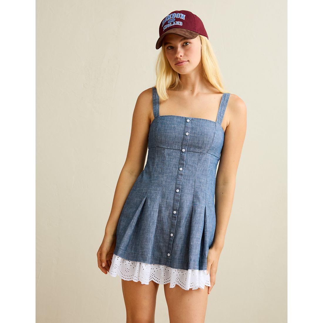 American Eagle AE Button-Up Mini Dress