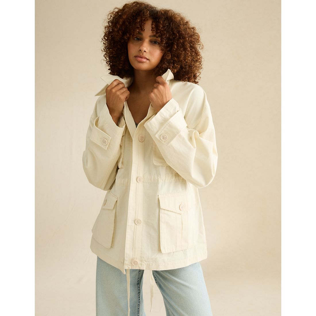 American Eagle AE Classic Military Jacket