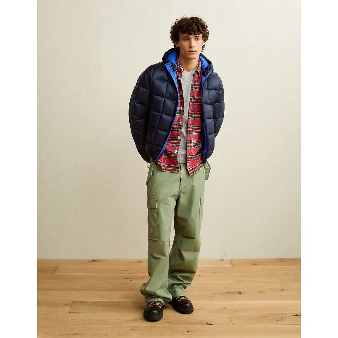American Eagle AE Hooded Puffer Jacket