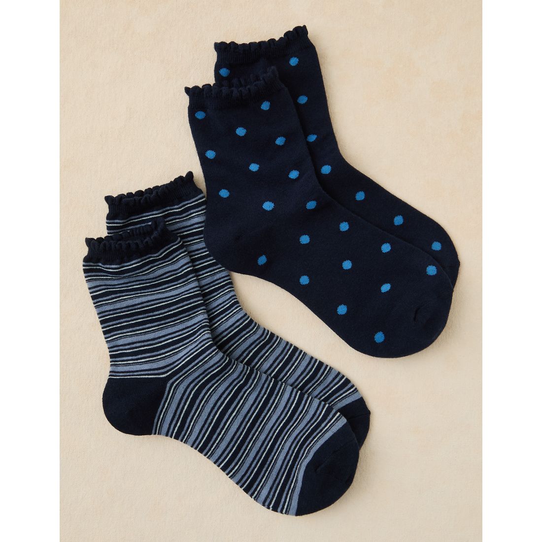 American Eagle AE Graphic Cropped Crew Socks 2-Pack