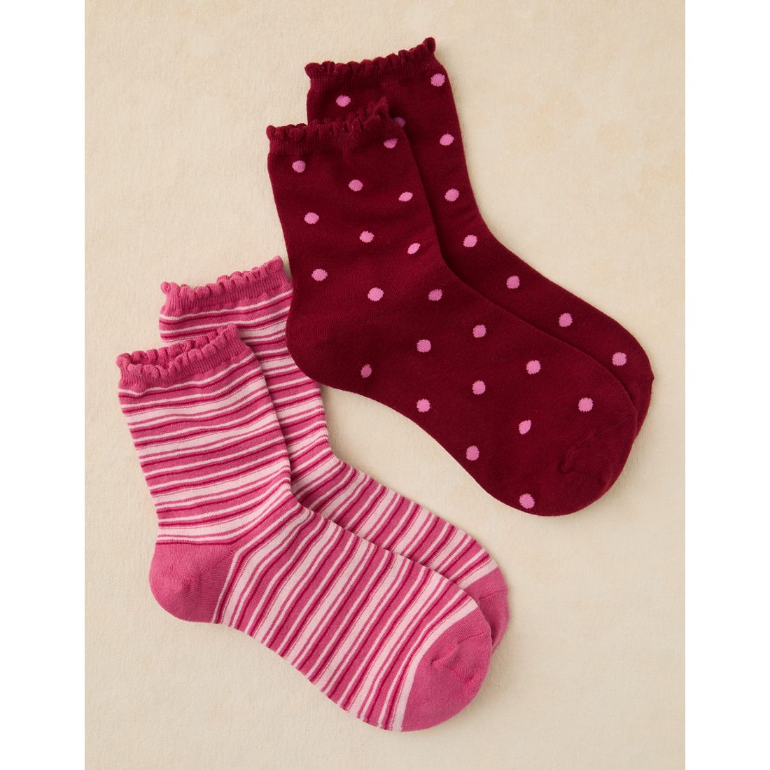 American Eagle AE Graphic Cropped Crew Socks 2-Pack
