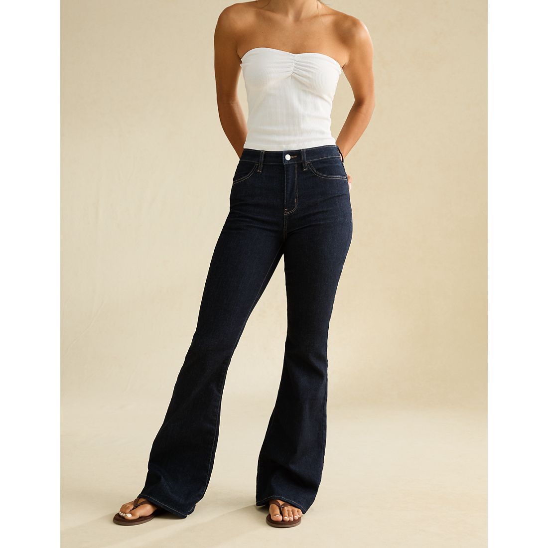 American Eagle AE Super High-Waisted Flare Jean