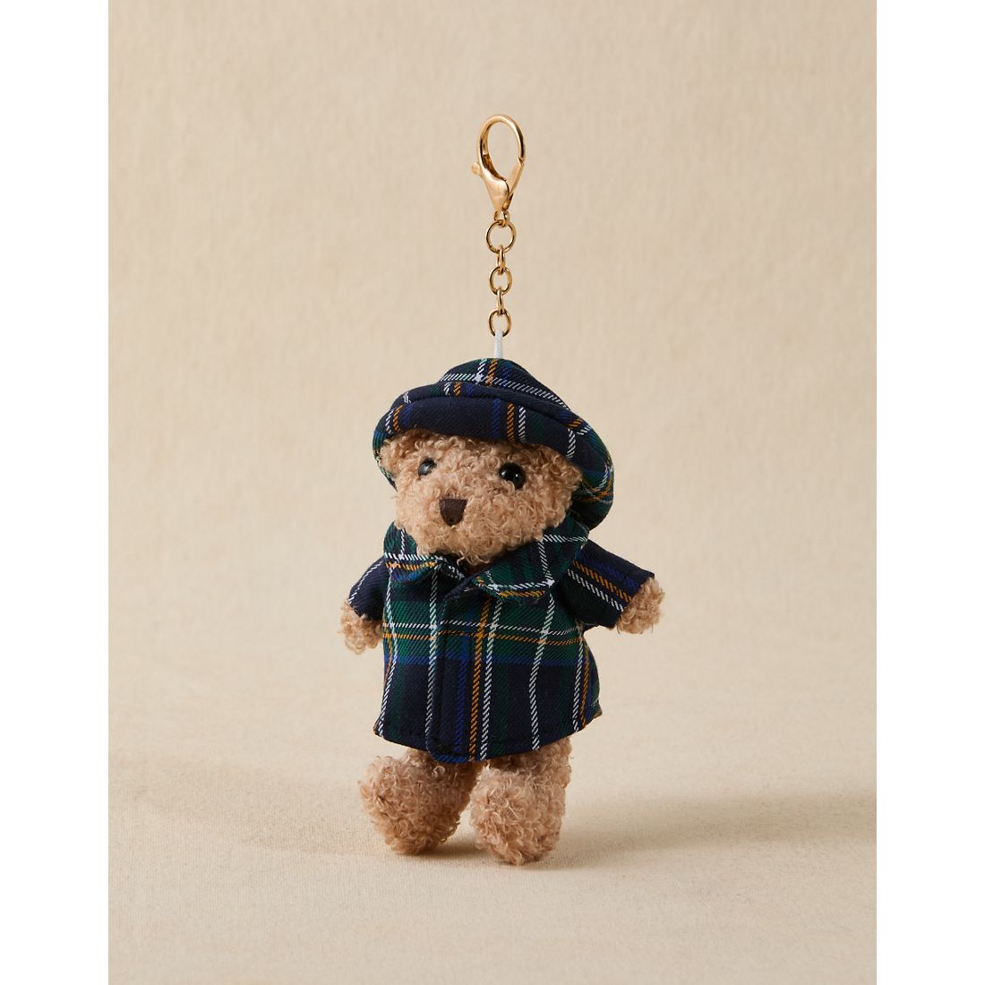 American Eagle AE Raincoat Teddy Bear Bag Charm