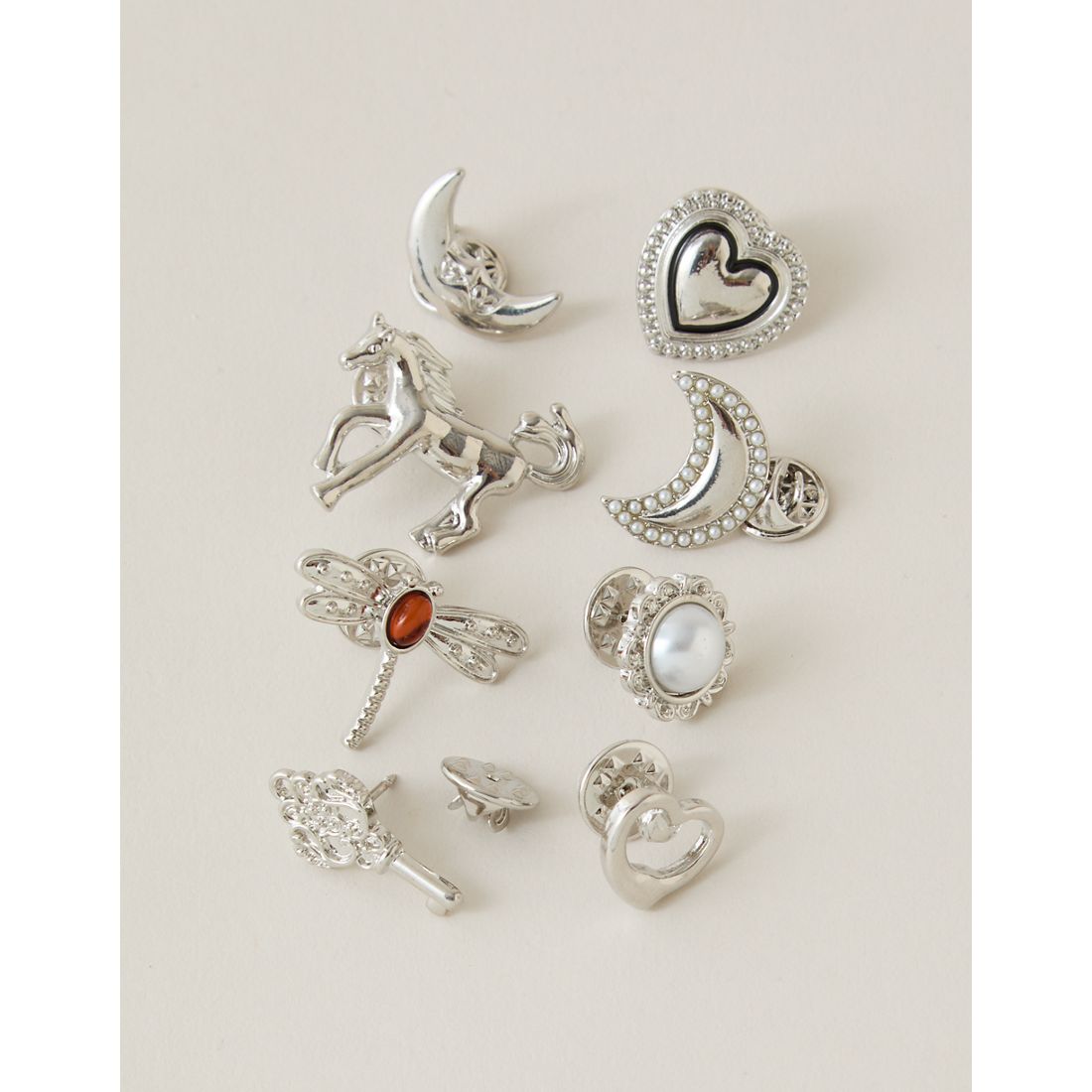 American Eagle AE Brooch Pin 8-Pack