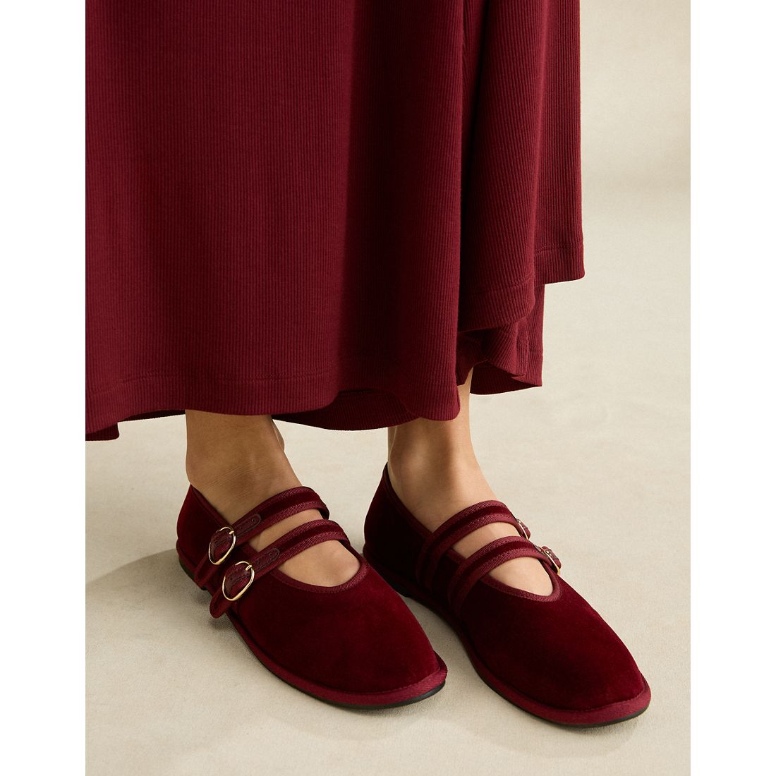 American Eagle AE Double Strap Maryjane Flat