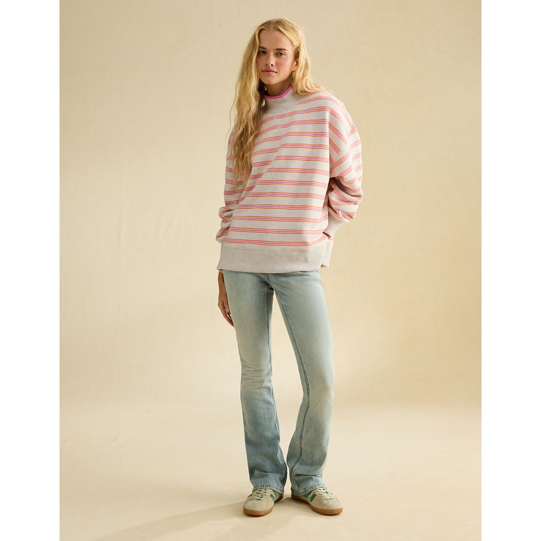 American Eagle AE Everyday Luxe Mock Neck Sweatshirt