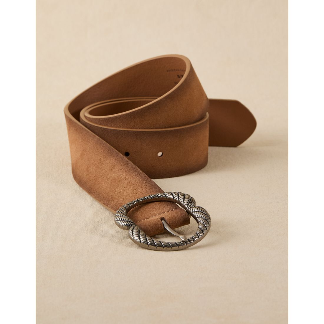 American Eagle AE Suede Double D-Ring Belt
