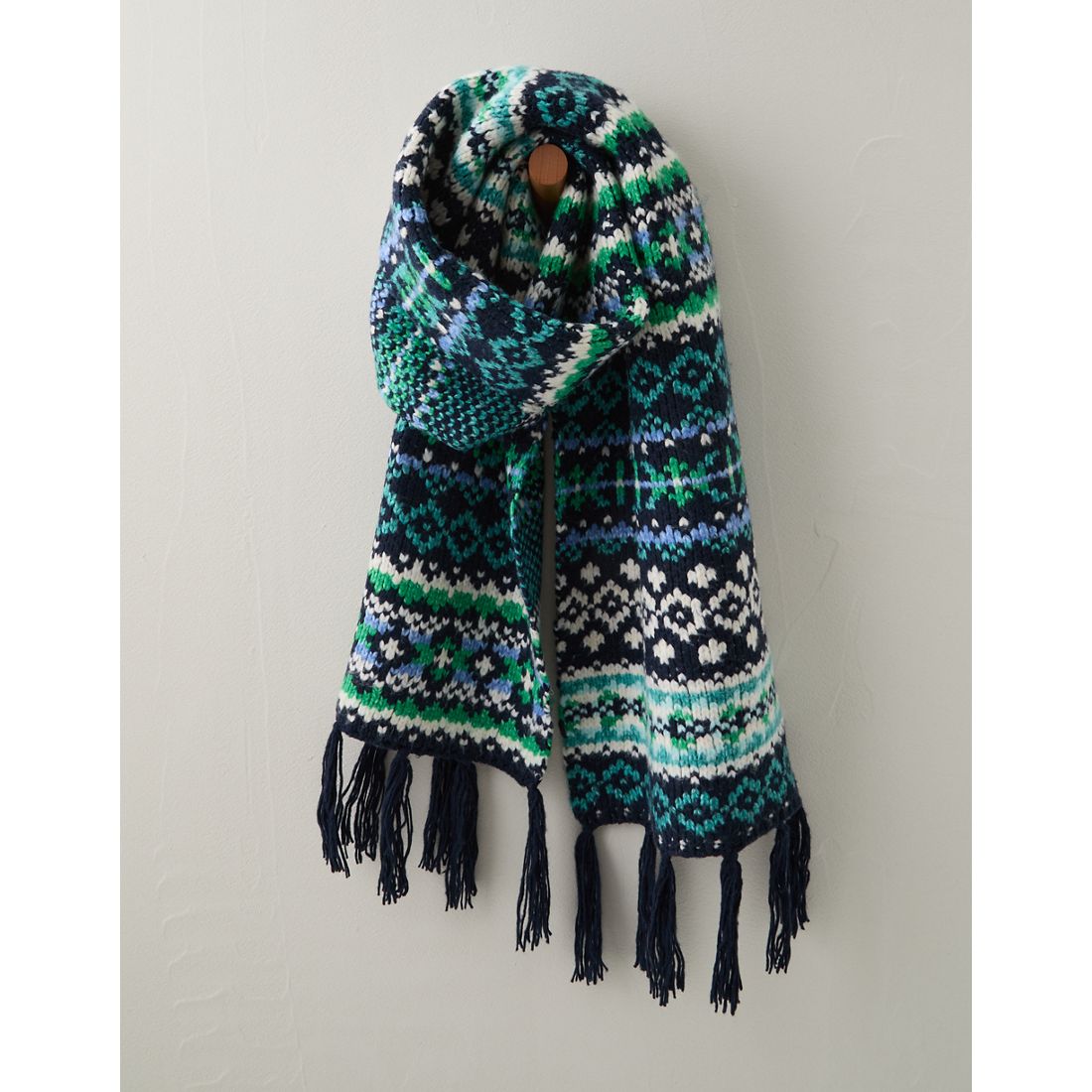 American Eagle AE Fair Isle Knit Scarf