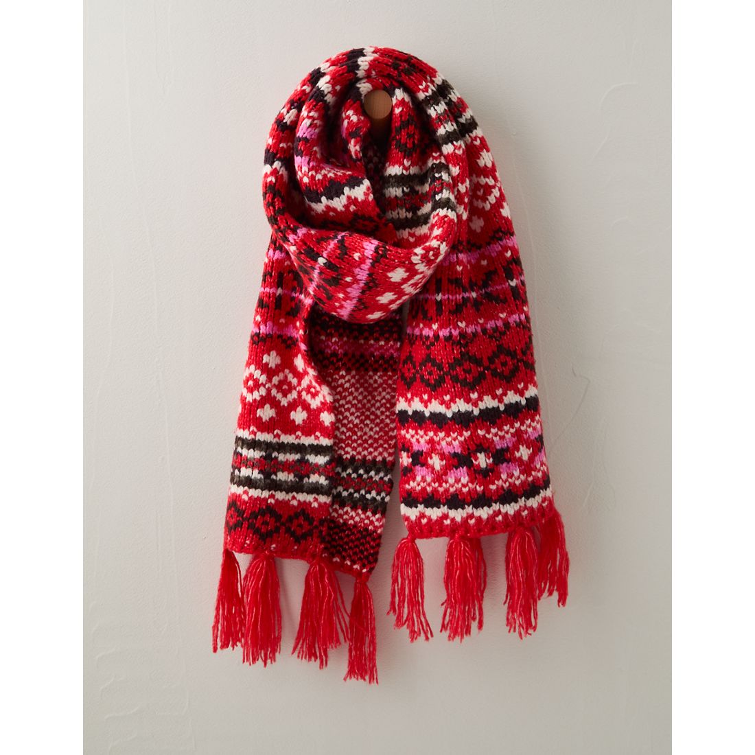 American Eagle AE Fair Isle Knit Scarf