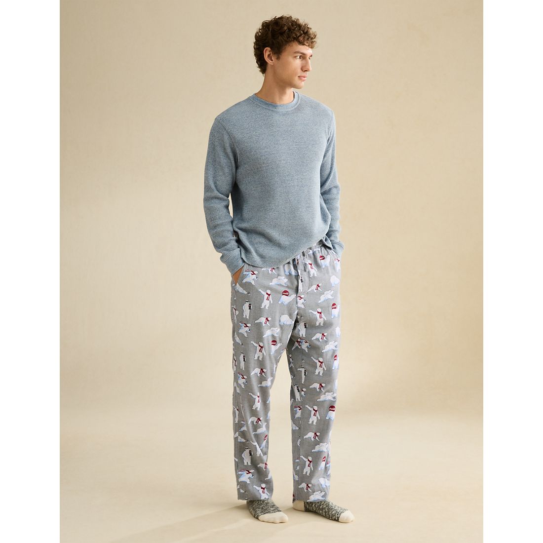 American Eagle AE Coca Cola Flannel PJ Pant
