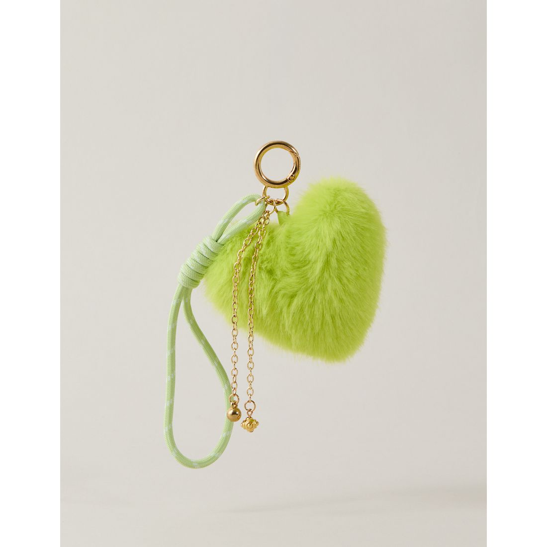 American Eagle AE Faux Fur Bag Charm