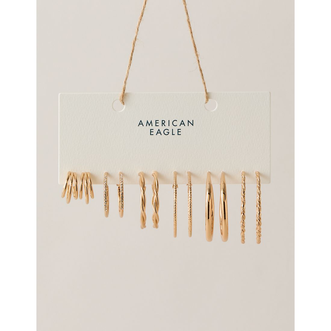 American Eagle AE Hoop Earring 6-Pack