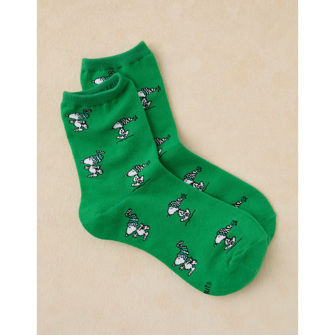 American Eagle AE Snoopy Cropped Crew Socks