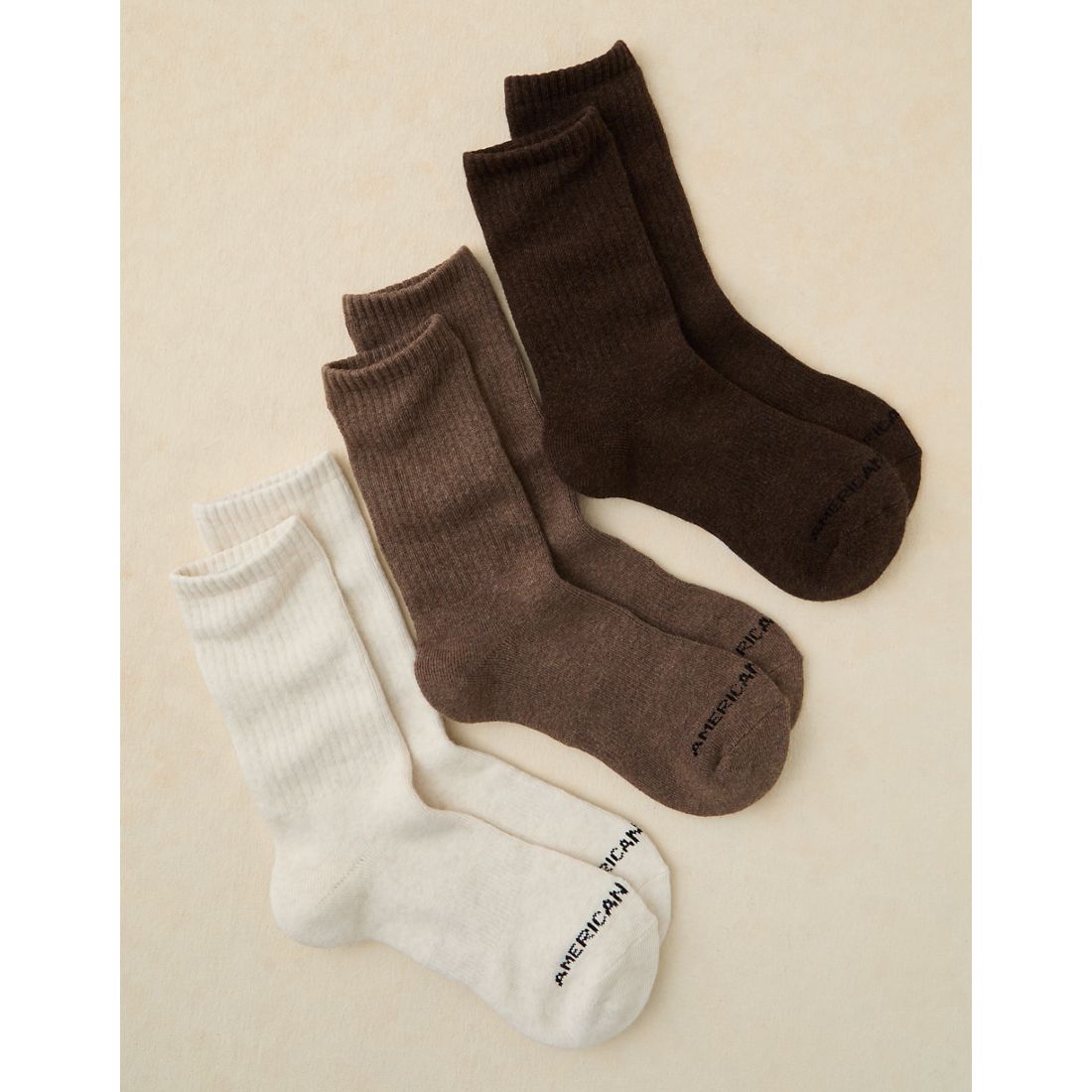 American Eagle AE Crew Sock 3-Pack