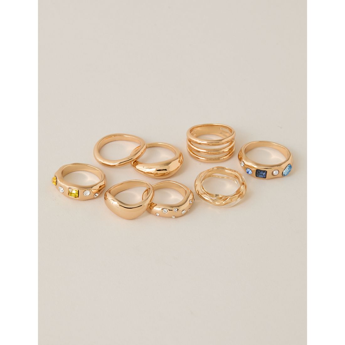 American Eagle AE Rings 8-Pack