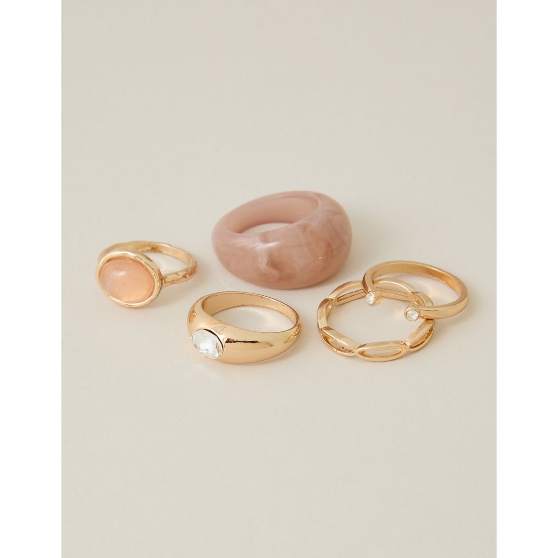 American Eagle AE Rings 5-Pack